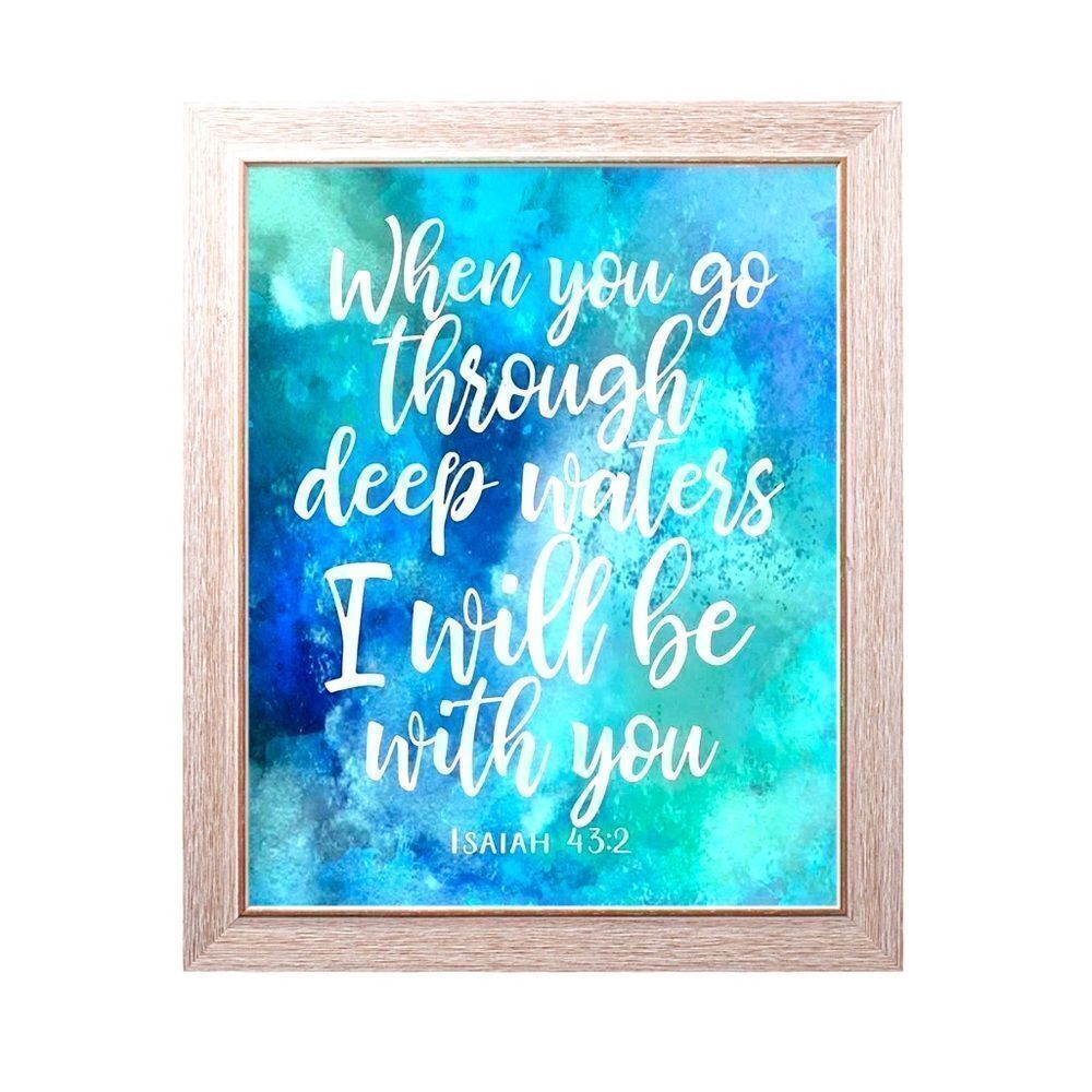 Isaiah 43:2 Print 